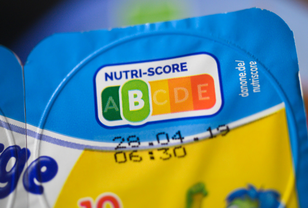 Produktpackung mit Nutri-Score