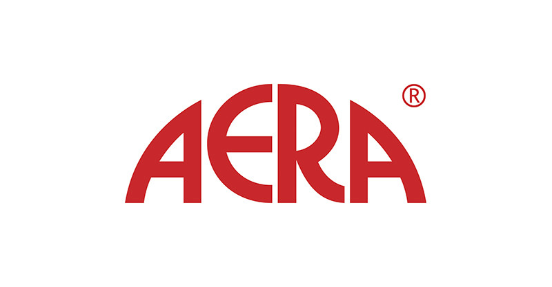 Aera Logo Rot auf weiß
