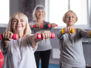 Ältere Frauen Sport Bewegung Fitness