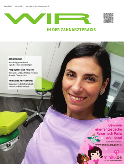 WIR in der Zahnarztpraxis Ausgabe 1/2024